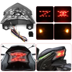 Rear LED Tail Brake Light Turn Signal For Kawasaki Z900 Z650 Ninja 650 2017-2022 - Picture 1 of 17