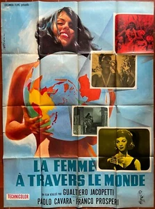 Affiche LA FEMME A TRAVERS LE MONDE Donna nel Mondo GUALTIERO JACOPETTI 120x160 - Photo 1/1