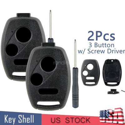 2 fundas para llavero remoto 3B para Honda CR-V Ridgeline Odyssey Fit 2007-2013 Foto 1 de 4