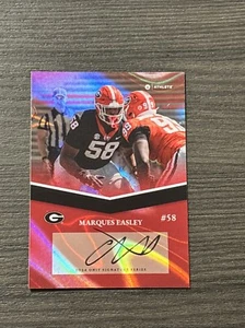 2024 Onit Georgia Bulldogs #TCS-58 Marques Easley AUTO Autograph Signed - Picture 1 of 2