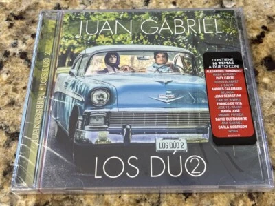 JUAN GABRIEL- LOS DUO 2 CD HYPE STICKER NEW SEALED - Image 1 of 2