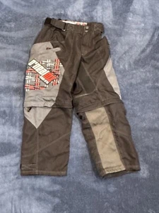 Oneal Apocalypse Bike Motocross Racing Riding Pants Red Black Grey Youth Size 24 - Picture 1 of 4