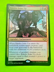 MTG Outlaws of Thunder Junction - Rakdos Joins Up - Foil Rare - Picture 1 of 1