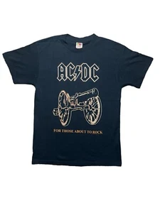 1999 For Those About To Rock AC/DC camiseta grande hecha en EE. UU. - Imagen 1 de 8