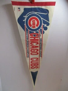 Vintage 1989 Chicago Cubs Wimpel National League Eastern Division Champions - Bild 1 von 9