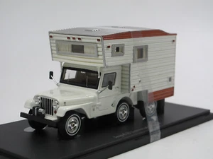 Autocult 09017 1969 Kaiser Jeep CJ5 universale camper camper camper 1:43 - Foto 1 di 6