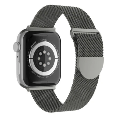 Correa de bucle milanesa para Apple Watch Ultra 10 9 8 7 6 5 SE iWatch 38 mm-49 mm Foto 1 de 4