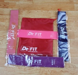 De Fit Workout Set Booty Band Resistant Bands - Picture 1 of 2
