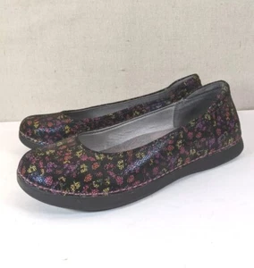 Alegria Womens Size 9.5 Shoes Ditzy Doo Petal Slip On Ballet Flat - Picture 1 of 8