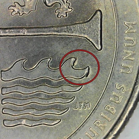 2019-P Die Chip Error on Waves Quarter San Antonio Missions - Video & Pics ATB Cover