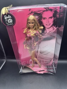 Heidi Klum Barbie Doll Mattel 2009 Blonde Ambition 50th Anniversary *Box Damage - Picture 1 of 9