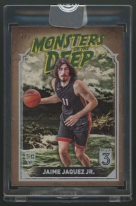 2024-25 Topps 3 Basketball Monsters Of The Deep Jaime Jaquez Jr. Rookie 1/1 - Picture 1 of 2