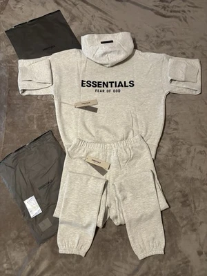 NUEVO Paquete Fear of God Essentials Avena Ligera Talla XXS 100% Auténtico ✅ Foto 1 de 4
