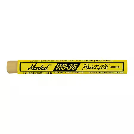 Crayón de pintura Markal 82421, punta media, familia de colores amarillos, paquete de 12 Foto 1 de 1