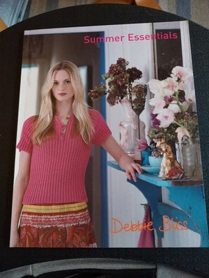 Debbie Bliss Summer Essentials Knitting Pattern Booklet - Image 1 of 4