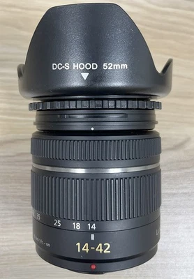 Lente asph Panasonic Lumix G Vario 14-42 mm f/3,5-5,6 H-FS01404 micro 4/3 negra Foto 1 de 4