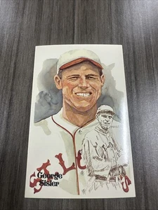 Perez Steele Original HOF Postkarte George Sisler /10.000 - Bild 1 von 4