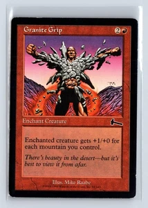 (4x) GRANITE GRIP – MTG Magic the Gathering Card – Urza's Legacy – Common - Picture 1 of 6