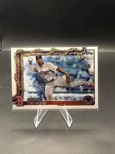SSP Rafael Devers 2025 Topps Holiday Snowflake Back Design #H190 KOSTENLOSER VERSAND! - Bild 1 von 2