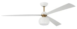 Craftmade OTT603 Otto 60" 3 Blade Indoor Smart LED Ceiling Fan - White - Picture 1 of 12