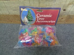 100 - Darice Keramik Weihnachtsbaum Heringe - Vögel - verschiedene Farben - Bild 1 von 4