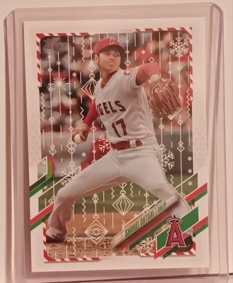 2021 Topps Holiday - Shohei Ohtani #HW80 - Image 1 of 2
