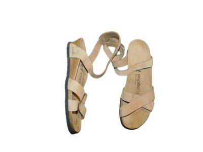 Birkenstock Papillio Size 40/ 9 N US Brown Leather Wrap Strappy Sandals NWT $139 - Image 1 of 3