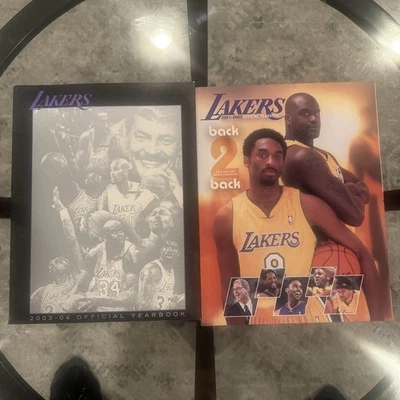 2002-2003 & 2003-04 Los Angeles Lakers Basketball Official Yearbook - Image 1 of 3