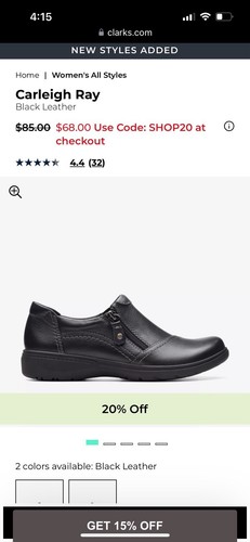 CLARKS Carleigh RAY Clark’s donna