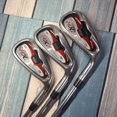 LOT of 3 Lynx Golf HXi Iron 7, 8, 9 APOLLO Shaft GLX Graphite 36.5 Inches RH HX1 - Image 1 of 4