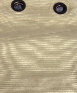 NEW Unbranded Beige Gold Tone Color Grommet-Style Curtain Panel 55 ”X 80” - Picture 1 of 1