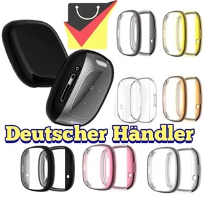 Futerał ochronny do Fitbit Versa 3 / Sense, szkło ochronne Cover Case Screen Protector - Zdjęcie 1 z 23