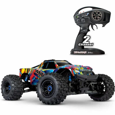 Traxxas TRX89086-4-RNR Wide Maxx 1/10 Monster Truck RTR Rock N Roll - Immagine 1 di 4