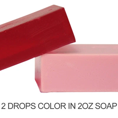 Santa Red Liquid Color Dye (in MP Soap, Lotions, bath salts and fizzies) - Image 1 of 4