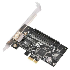 PCI-express to IDE ATA133+SATA2.0+eSATA Combo Controller Raid Card JMB363 Chip - Picture 1 of 4