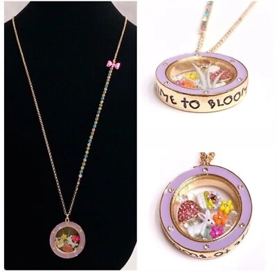 ❤️❤️ Joyería Betsey Johnson | Medallón Flotante Primavera Betsey Johnson ❤️ Foto 1 de 4