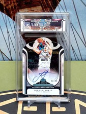 NIKOLA JOKIC 2019-20 CROWN ROYALE REGAL ACHIEVEMENT AUTO HGA 9.5 AUTO 10 CUSTOM 