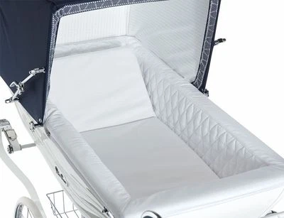 COACH BUILT PRAM PADDED INTERIOR LINER for SILVER CROSS KENSINGTON 36" Foto 1 de 4