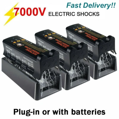 Модернизированная электронная мышеловка для борьбы с большими крысами вредителями электрическая мазь для грызунов - Изображение 1 из 4