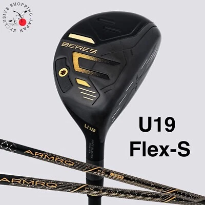 HONMA Beres 09 Hybrid Black Utility U19 ARMRQ FX Black Flex S Japan Limited 2024 - Image 1 of 4
