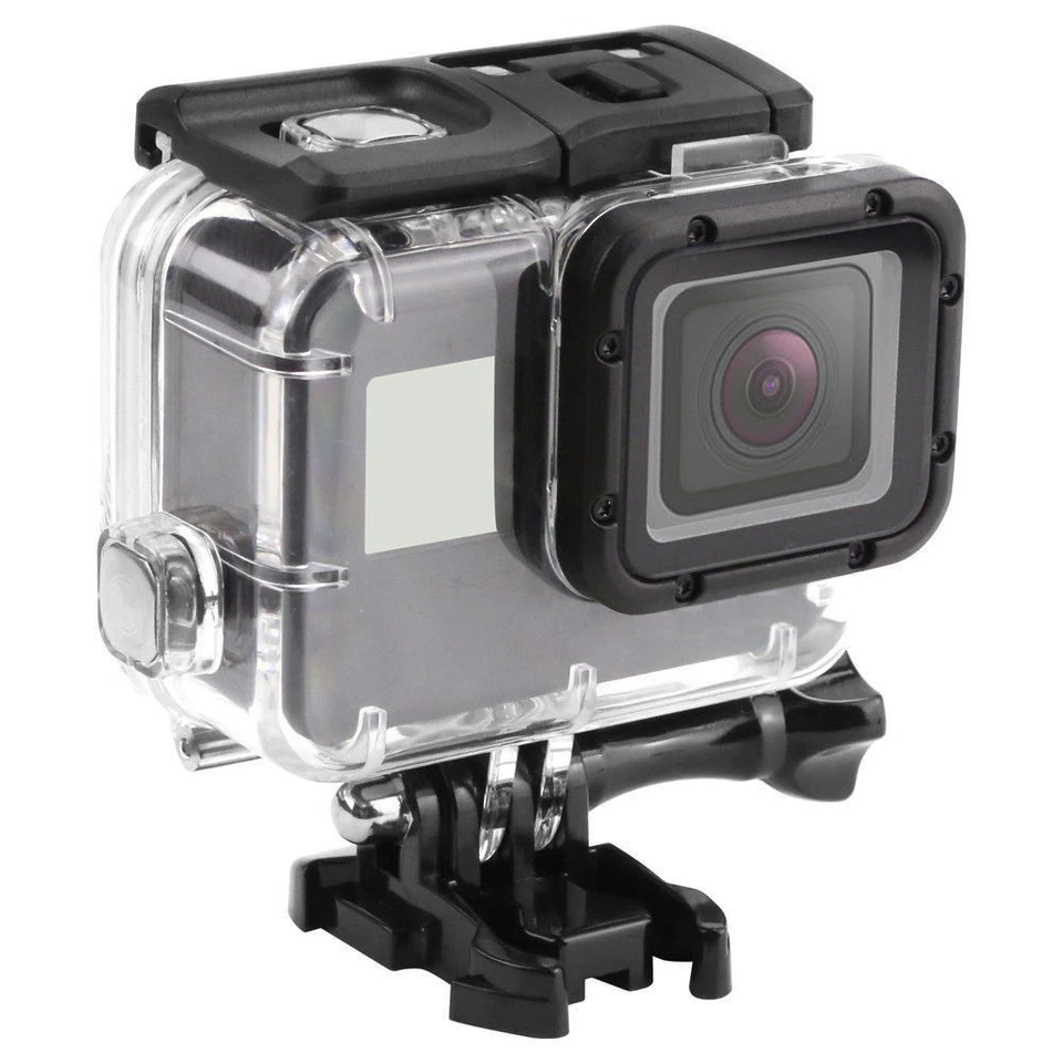 Diving Waterproof Housing Case For GoPro Hero 5 6 7 Black Camera Accessories 45m - Image 1 of 4