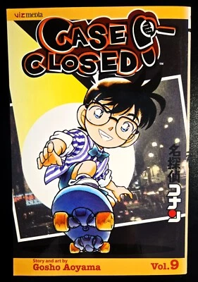 Case Closed Vol. Volume 9 by Gosho Aoyama Manga Graphic Novel Books English - Image 1 of 3