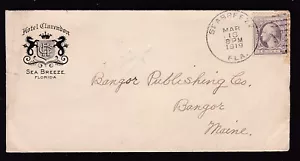 ADVERTISING - HOTEL CLARENDON 1919, SEA BREEZE, FLORIDA - Picture 1 of 2