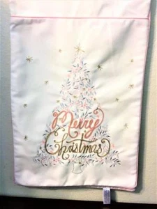 NEW EMBROIDERED CHRISTMAS TABLE RUNNER DRESSER SCARF CHERISHED TRADITIONS 72X14" - Picture 1 of 3
