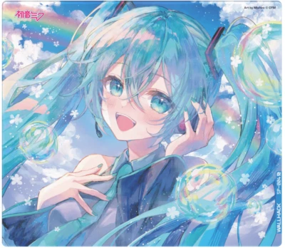 Wallhack SkyPAD SP-004 HATSUNE MIKU EDITION: SUMMER MIKU gaming mouse Glass Pad - Image 1 of 4