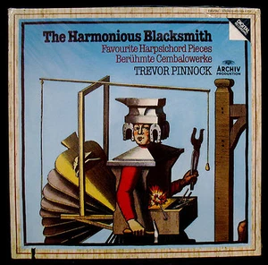 THE HARMONIOUS BLACKSMITH-PINNOCH-HARPSICHORD-Fully Sealed Import Album-ARCHIV  - Picture 1 of 2