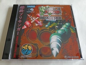 SNK Neo Geo CD CDZ Ironclad Chotetsu Brikinger Saurus cover and case replacement - Imagen 1 de 9