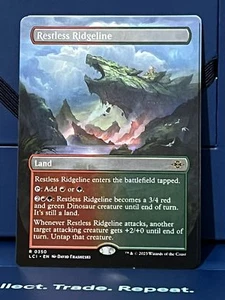 MTG Ixalan Restless Ridgeline (Borderless) LCI NM - Picture 1 of 1