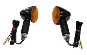 Oval Marker Lights Rear Black - Picture 1 of 1