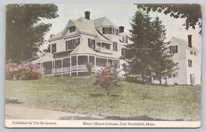 Henry Moore Cottage East Northfield Massachusetts Unposted Postcard - Picture 1 of 2